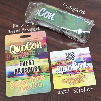 QuoCon Event Passport Kit
