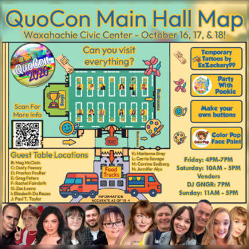 QuoCon 2026 Vendor Table Spaces