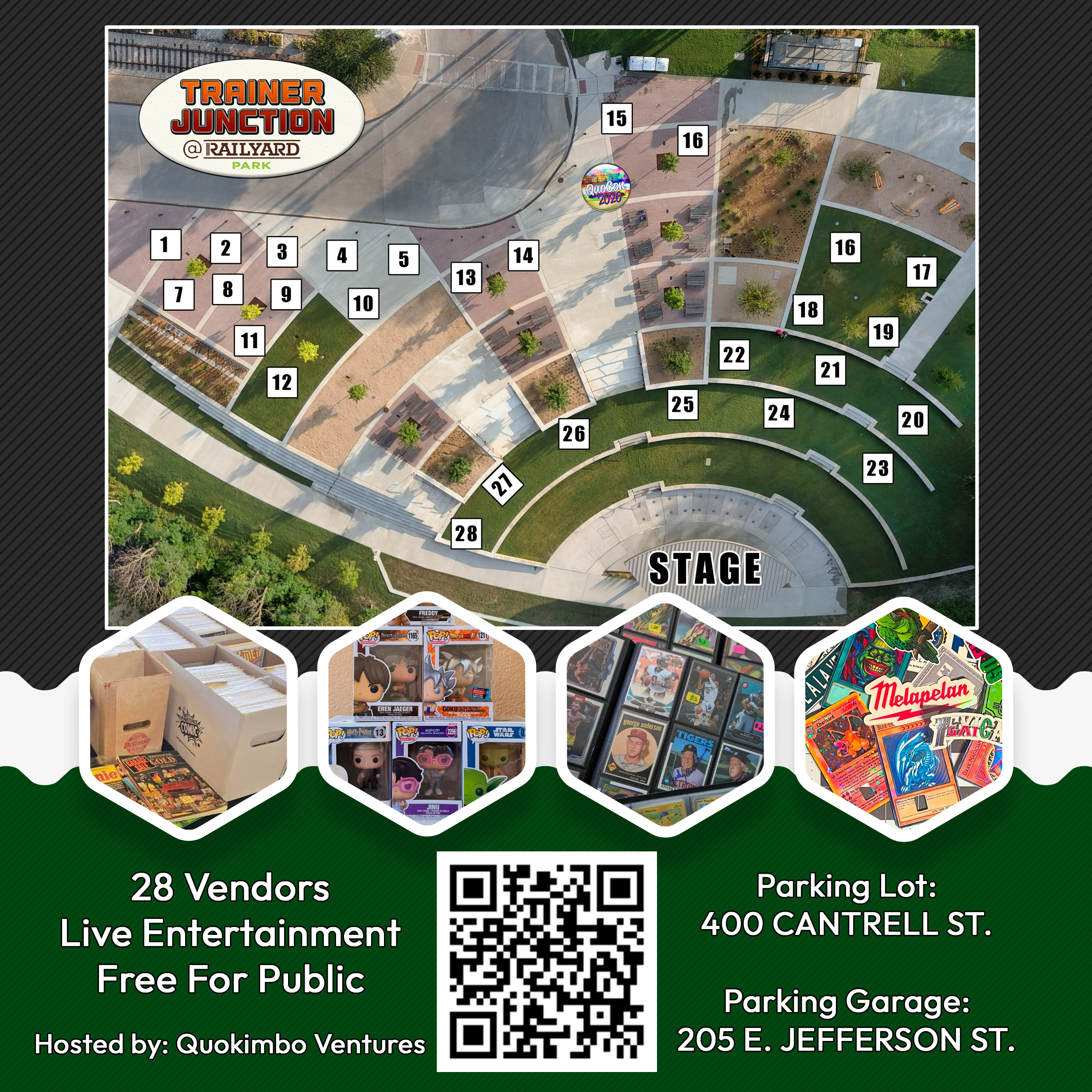 November 7th Trainer Junction at Railyard Park