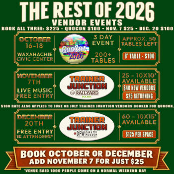 December 20 Trainer Junction at DFW Toy Museum